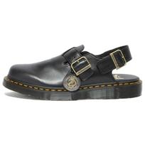 Dr. Martens Jorge Pagaminta Anglijoje Odinės Slingback Mules Juodi Unisex Sportbačiai 27493001 42