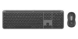Logitech Signature Slim Combo MK950 for Business Belaidė klaviatūra + pelė, US Int, Graphite