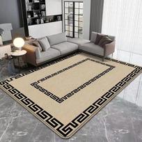 Modernus plotinis kilimas Neslystantys flaneliniai kilimai namų dekoravimui Svetainės Miegamojo Virtuvės Dekoras Skalbiamas mašinoje Grindų kilimėlis 40X60cm-16x24in gray