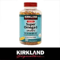 [KIRKLAND] (hp5) Super Omega 3 su EPA + DHA 180 minkštųjų kapsulių