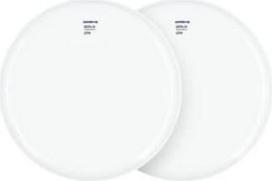 "KPM Berlin LAB Plate Duo Set" porcelianinė vakarienės lėkštė Porcelianinė rankų darbo balta lėkštė dovanų dėžutėje (14 cm)