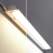 ledscom.de LIWO LED šviestuvas, 58 cm, pasukamas, 958 lm, šiltai baltas/baltas, 2 vnt.