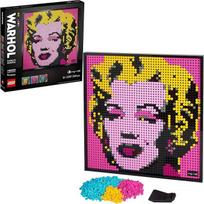 Lego 31197 Art Andy Warhol's Marilyn Monroe DIY Collector's Edition, sienų dekoras, kelių drobių rinkinys suaugusiesiems