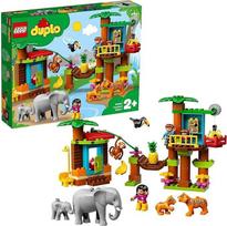 LEGO Duplo Town 10906 - Medinis namelis džiunglėse, kaladėlės