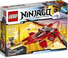 LEGO Ninjago Kai Fighter - konstravimo žaidimai (įvairiaspalvis, 8 metų (S), 196 PC (S), 14 metų (S), 34 cm, 26 cm)