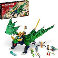 Lego Ninjago Lloyd's Legendary Dragon 71766 Ninja kovos žaislas, Ninjago figūrėlės Lloyd ir Snake, konstruktorius nindzių gerbėjams nuo 8 metų (747 dalys)
