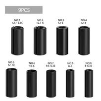 CNC Router Bit High Precision Adapter Collet Milling Cutter Tool Adapters Holder 6mm 6.35mm 8mm 10mm 12mm 12.7mm Pack of 1 juoda