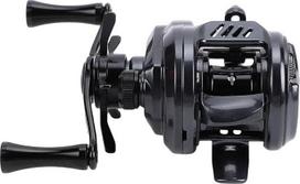 Naroote Baitcasting-Rolle, Leichte Angelrolle aus Kohlenstofffaserlegierung, Angelrolle mit Magnetbremssystem, Übersetzungsverhältnis 7,6:1 und Aufbewahrungstasche, Ideal für das Bassangeln über