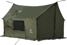 REDCAMP Hamakinė palapinė Erdvi universali sieninė palapinė su sniego prijuoste Vėjo nepraleidžianti vandeniui atspari palapinė, skirta medžio deginimui Bushcraft Šeimos stovyklavimas Lauko medžioklė