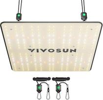 VIVOSUN VS1000 LED auginimo lempa, viso spektro augalų lempa su "Samsung LM301" diodais ir tvarkyklėmis, reguliuojamas apšvietimas ir IP65, auginimo lempa daigams, daržovėms ir gėlėms, tinka 60 x 60 / 90 x 90 cm auginimo palapinei