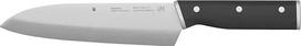 WMF Sequence Santoku peilis 31 cm, pagamintas Vokietijoje, virtuvinis peilis suši, aštrus, efektyviai pjaunantis, kinetinis dizainas, specialus geležtės plienas, geležtė 18 cm