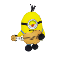 Minkštas pliušinis žaislas Pakalikas / Minion su ukulėle