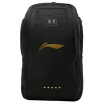 Li Ning stalo teniso serijos logotipas Nailoninis kuprinė Unisex kuprinė Juoda ABSV037-1 Black