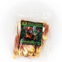 Real Dog Skanėstas Triušio ausys su minkšta vištiena 500g