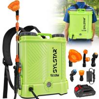 3,2 galono kuprinės tipo akumuliatorinis purkštuvas, 80 PSI elektrinis sodo purkštuvas veikia su Makita 18V akumuliatoriumi, piktžolių ir vejos purkštuvas