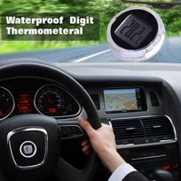 Automobilio temperatūros matuoklis Neperšlampamas Mini skaitmeninis termometras Matuoklis 3M lipni kišenė Motociklams Prietaisų skydeliams Automobilio aksesuarai United States