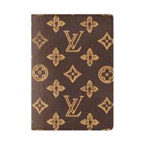 Louis Vuitton klasikinis monograminis drobinis paso dėklas moterims, juodos spalvos, M27612 Basic Set (Bag+Dust Bag)