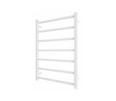 Vonios rankšluosčių radiatorius (kopėčių tipo) INOX TOKIO 161W/230V 77x53 cm nerūdijančio plieno/balta