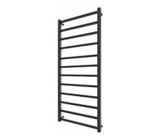 Vonios rankšluosčių radiatorius INOX TOKIO 233W/230V 117x53 cm nerūdijančio plieno/juodas