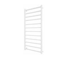 Vonios rankšluosčių radiatorius INOX TOKIO 233W/230V 117x53 cm nerūdijančio plieno/balta