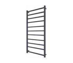 Vonios kopėčių radiatorius INOX TOKIO 233W/230V 117x53 cm nerūdijančio plieno/antracitas