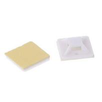 Lipnios tvirtinimo aikštelės dirželiams - 20x20 mm, 50 vnt.