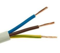 Instaliacinis kabelis apvalus OMY (HO3VV-K) - 3x1.0 mm²