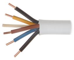 Elektros instaliacijos kabelis YDY 450–750 V - 5x2.5 mm²