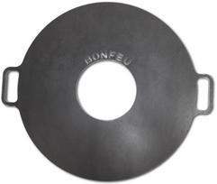 Kepsninės plokštė BonFeu BonPlancha V34, skirta BonVes 34, plieninė, apvali, apie 45 cm