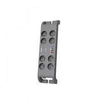 Philips Surge protector power strip 8 sockets 4xUSB Phil-SPN8180GA/60