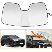 For Hyundai Palisade 2020-2025 Car Windshield Visor Sunscreen Window Sun Shade Blocks Parasol Coche UV Rays Driver Protection