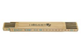 Medinė ruletė HOGERT HT4M262 (2m x 16mm)