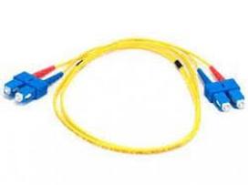 Optinis laidas SC/UPC–LC/UPC SM duplex (G657A1, 3 mm, LSZH, 1 m)