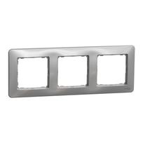 3 vietų rėmelis Schneider Electric Sedna Design SDD313803 (aliuminis)