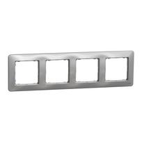 4 vietų rėmelis Schneider Electric Sedna Design SDD313804 (aliuminis)