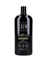 AMERICAN CREW Vyriškas šampūnas, kondicionierius ir dušo želė viename (imbiero ir arbatos kvapo), 1 L