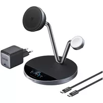 Anker Prime Wireless Charging Station Qi2.2  25W wireles charging  (3-in-1, MagGo, AirCool, Dock Stand) PSU added