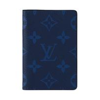 Louis Vuitton Klasikinis Monograminis Daugiafunkcinis Madingas Nešiojamas Drobės Ir Odos Kortelių Laikiklis Piniginė Vyriška Piniginė Tamsiai Mėlyna M30301 Box(Basic Set+Box)