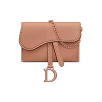 Dior Saddle Ultra Matte Chain Nano Leather Crossbody Clutch Saddle Shoulder Bag Women bags Light-Brown S5654ILLO-M49P Basic Set (Bag+Dust Bag)