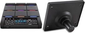 "Alesis Strike Multipad" - mušamųjų padas su 9 RGB apšviestais padais, sempleriu, looperiu, 4,3 colio ekranu ir modulio laikikliu - "E Percussion" montavimo plokštė "Perc Pad" padui