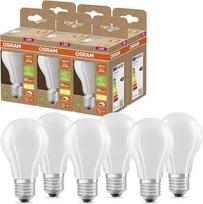 "OSRAM Superstar+ Classic A GLFR 40" LED lemputė, E27, lemputė, 2,6 W, 481 lm, 2700 K, šiltai balta šviesa, reguliuojamas apšvietimas, LED siūlelio technologija, labai mažas energijos suvartojimas, B energijos vartojimo efektyvumo klasė, 6 vnt. pakuotėje