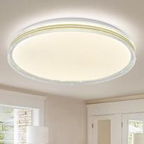 "Qamra" lubų šviestuvas LED lubų šviestuvas 50 cm, 48 W, 4000 K neutrali šviesa, žvaigždėto dangaus efekto lubų apšvietimas, apvalus LED šviestuvas miegamajam, svetainei, virtuvei, vonios kambariui, vaikų kambariui, biurui, studijai
