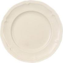 "Villeroy & Boch" - "Manoir" duonos lėkštė, 17 cm, balta, tinkama plauti indaplovėje, tinkama naudoti mikrobangų krosnelėje, maža lėkštė, užkandžių lėkštė, stalo indai, aukščiausios kokybės porcelianas (6 vnt.)