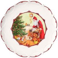 "Villeroy & Boch" 14-8332-2241 Porcelianinė konditerinė lėkštė, balta / įvairiaspalvė