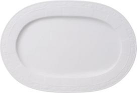 "Villeroy & Boch" 35 cm ovali lėkštė "White Pearl