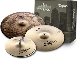 "Zildjian A Zildjian Series City Cymbal Box Set - 12" New Beat Hi-Hats, 14" Crash, 18" Uptown Ride