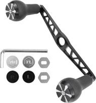 Angelrolle Griff Power Handle Baitcasting Metall Knauf Jigging Grip Aufsätze Ersatzteil Set für Angelrolle