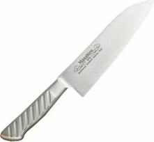 Darbinis Masahiro MV-S nerūdijančio plieno virtuvinis peilis Santoku 175mm 13623 (importas iš Japonijos)