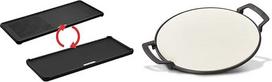 Enders® Cast 1/3 Chicago Reversible Plate & ® Switch Grid Pizza Stone