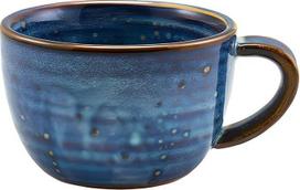 Genware Terra CUP-PBL28 Porcelianinis kavos puodelis, Aqua Blue, 285 ml (6 vnt.)